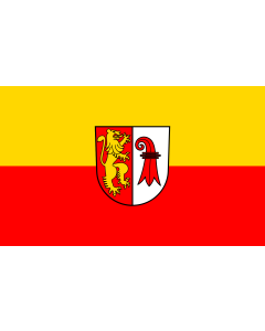 Flag: Efringen-Kirchen |  landscape flag | 1.35m² | 14.5sqft | 90x150cm | 3x5ft 