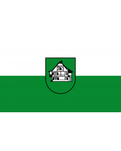 Flag: Hausen im Wiesental |  landscape flag | 1.35m² | 14.5sqft | 90x150cm | 3x5ft 