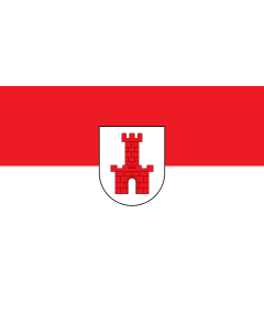 Flag: Maulburg | landscape flag | 1.35m² | 14.5sqft | 90x150cm | 3x5ft