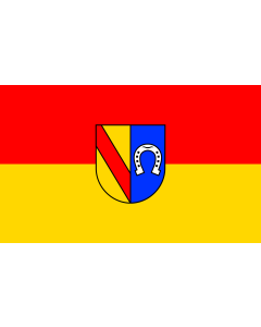 Flag: Schallbach |  landscape flag | 1.35m² | 14.5sqft | 90x150cm | 3x5ft 