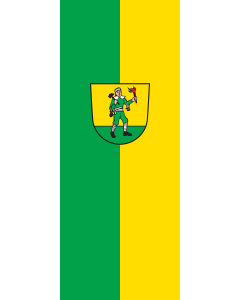 Vertical Hanging Swivel Crossbar Banner Flag: Todtnau |  portrait flag | 3.5m² | 38sqft | 300x120cm | 10x4ft 