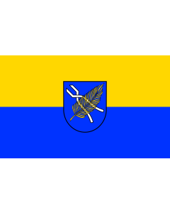 Flag: Utzenfeld |  landscape flag | 1.35m² | 14.5sqft | 90x150cm | 3x5ft 
