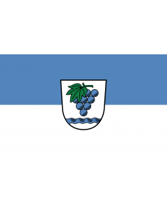 Flag: Weil am Rhein |  landscape flag | 1.35m² | 14.5sqft | 90x150cm | 3x5ft 