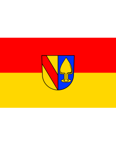 Flag: Wittlingen |  landscape flag | 1.35m² | 14.5sqft | 90x150cm | 3x5ft 