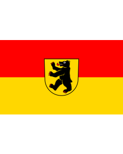 Flag: Bernau im Schwarzwald |  landscape flag | 1.35m² | 14.5sqft | 90x150cm | 3x5ft 