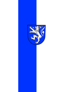 Flag: Bonndorf im Schwarzwald | portrait flag | 3.5m² | 38sqft | 300x120cm | 10x4ft