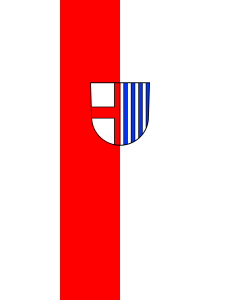 Bandiera: Hohentengen am Hochrhein | bandiera ritratto | 3,5&nbsp;m² | 300&nbsp;×&nbsp;120&nbsp;cm 