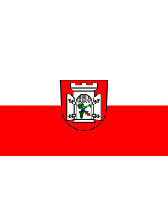 Flag: Jestetten |  landscape flag | 1.35m² | 14.5sqft | 90x150cm | 3x5ft 
