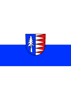 Flag: Klettgau |  landscape flag | 1.35m² | 14.5sqft | 90x150cm | 3x5ft 