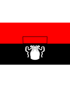 Flag: Bad Säckingen |  landscape flag | 1.35m² | 14.5sqft | 90x150cm | 3x5ft 