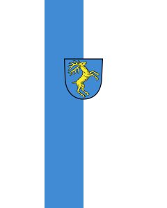 Flag: St. Blasien |  portrait flag | 6m² | 64sqft | 400x150cm | 13x5ft 