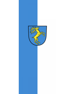 Flag: St. Blasien |  portrait flag | 3.5m² | 38sqft | 300x120cm | 10x4ft 
