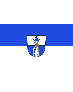 Flag: Stühlingen |  landscape flag | 1.35m² | 14.5sqft | 90x150cm | 3x5ft 