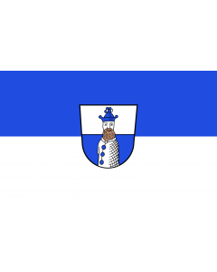 Flag: Stühlingen |  landscape flag | 1.35m² | 14.5sqft | 90x150cm | 3x5ft 