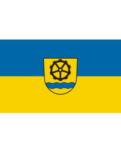 Flag: Wutöschingen |  landscape flag | 1.35m² | 14.5sqft | 90x150cm | 3x5ft 