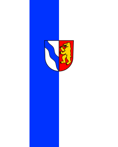 Bandiera: Eggingen | bandiera ritratto | 3,5&nbsp;m² | 300&nbsp;×&nbsp;120&nbsp;cm 