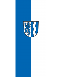 Flag: Wutach |  portrait flag | 3.5m² | 38sqft | 300x120cm | 10x4ft 