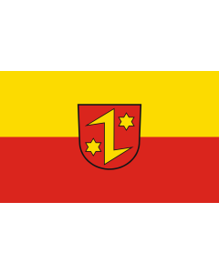 Flag: Dettingen an der Erms | landscape flag | 1.35m² | 14.5sqft | 90x150cm | 3x5ft