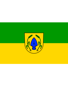Flag: Grabenstetten |  landscape flag | 1.35m² | 14.5sqft | 90x150cm | 3x5ft 