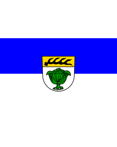 Flag: Metzingen |  landscape flag | 1.35m² | 14.5sqft | 90x150cm | 3x5ft 
