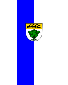 Flag: Metzingen |  portrait flag | 3.5m² | 38sqft | 300x120cm | 10x4ft 