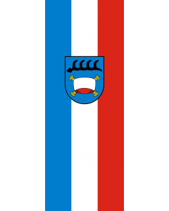 Flag: Pfullingen |  portrait flag | 6m² | 64sqft | 400x150cm | 13x5ft 