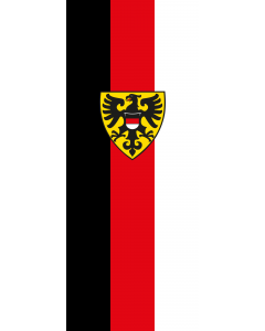 Flag: Reutlingen |  portrait flag | 3.5m² | 38sqft | 300x120cm | 10x4ft 