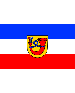 Flag: Bad Urach |  landscape flag | 1.35m² | 14.5sqft | 90x150cm | 3x5ft 