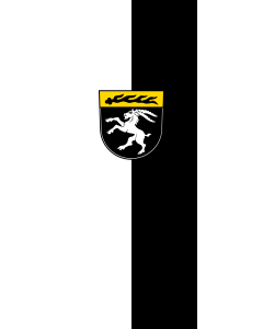 Flag: Engstingen | portrait flag | 3.5m² | 38sqft | 300x120cm | 10x4ft