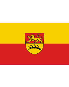 Flag: Bodelshausen | landscape flag | 1.35m² | 14.5sqft | 90x150cm | 3x5ft