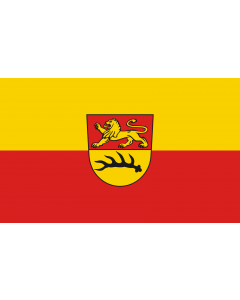 Flag: Bodelshausen |  landscape flag | 1.35m² | 14.5sqft | 90x150cm | 3x5ft 