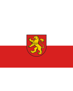 Flag: Dußlingen |  landscape flag | 1.35m² | 14.5sqft | 90x150cm | 3x5ft 