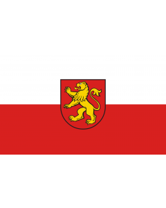 Flag: Dußlingen |  landscape flag | 1.35m² | 14.5sqft | 90x150cm | 3x5ft 