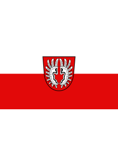 Flag: Gomaringen | landscape flag | 1.35m² | 14.5sqft | 90x150cm | 3x5ft