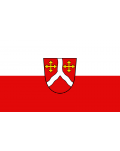 Flag: Kirchentellinsfurt |  landscape flag | 1.35m² | 14.5sqft | 90x150cm | 3x5ft 