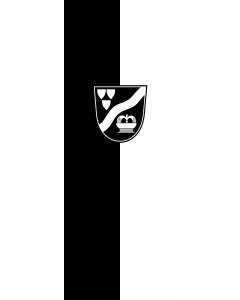 Flag: Mössingen |  portrait flag | 6m² | 64sqft | 400x150cm | 13x5ft 