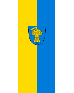 Flag: Ofterdingen | portrait flag | 3.5m² | 38sqft | 300x120cm | 10x4ft