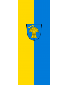 Flag: Ofterdingen |  portrait flag | 6m² | 64sqft | 400x150cm | 13x5ft 