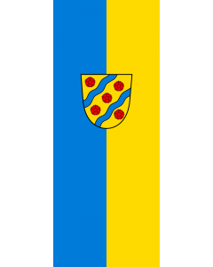 Flag: Starzach |  portrait flag | 3.5m² | 38sqft | 300x120cm | 10x4ft 