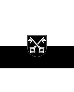 Flag: Burladingen |  landscape flag | 1.35m² | 14.5sqft | 90x150cm | 3x5ft 