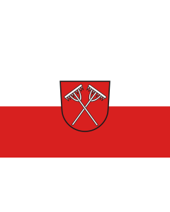 Flag: Dormettingen | landscape flag | 1.35m² | 14.5sqft | 90x150cm | 3x5ft