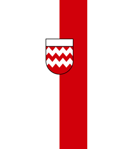 Flag: Geislingen | portrait flag | 6m² | 64sqft | 400x150cm | 13x5ft