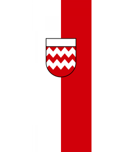 Flag: Geislingen |  portrait flag | 3.5m² | 38sqft | 300x120cm | 10x4ft 