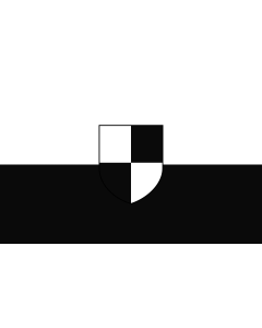 Flag: Hechingen |  landscape flag | 1.35m² | 14.5sqft | 90x150cm | 3x5ft 