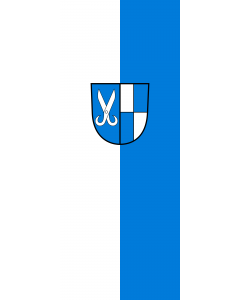 Flag: Jungingen |  portrait flag | 3.5m² | 38sqft | 300x120cm | 10x4ft 