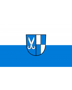 Flag: Jungingen |  landscape flag | 1.35m² | 14.5sqft | 90x150cm | 3x5ft 