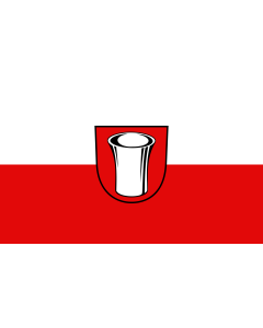 Flag: Meßstetten |  landscape flag | 1.35m² | 14.5sqft | 90x150cm | 3x5ft 