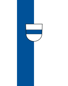 Vertical Hanging Swivel Crossbar Banner Flag: Obernheim |  portrait flag | 3.5m² | 38sqft | 300x120cm | 10x4ft 