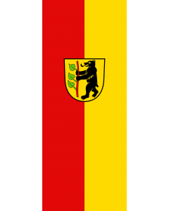 Flag: Rangendingen |  portrait flag | 3.5m² | 38sqft | 300x120cm | 10x4ft 