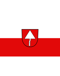 Flag: Ratshausen |  landscape flag | 1.35m² | 14.5sqft | 90x150cm | 3x5ft 